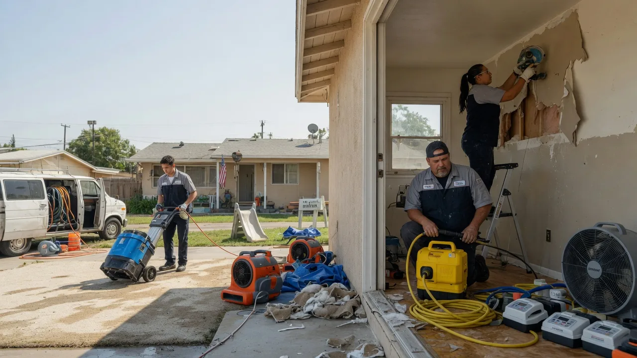 Water Damage Restoration in Pleasant Grove, CA near me